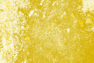 Kopya alanı olan soyut sarı desenli duvar