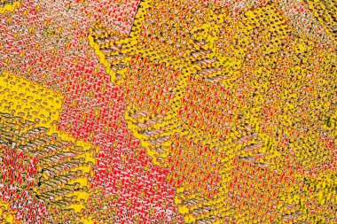 Soyut sanat duvar resmi. Modern, çağdaş sanat geçmişi