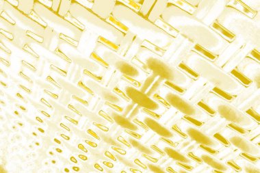 Kopya alanı olan soyut sarı desenli duvar