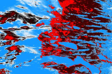 Soyut sanat duvar resmi. Modern, çağdaş sanat geçmişi