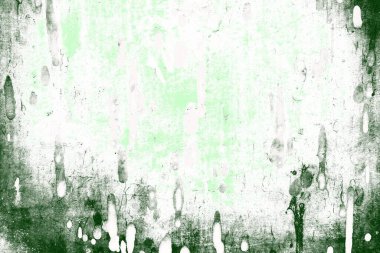 kopyalama alanı olan soyut yeşil desenli duvar