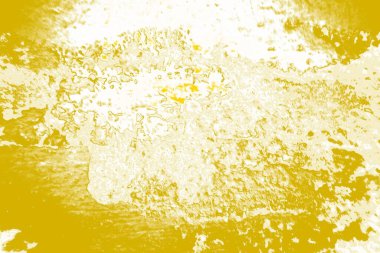 Kopya alanı olan soyut sarı desenli duvar