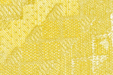 Kopya alanı olan soyut sarı desenli duvar