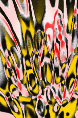 Soyut sanat duvar resmi. Modern, çağdaş sanat geçmişi