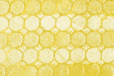 Kopya alanı olan soyut sarı desenli duvar