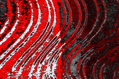 Soyut sanat duvar resmi. Modern, çağdaş sanat geçmişi