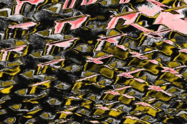 Soyut sanat duvar resmi. Modern, çağdaş sanat geçmişi