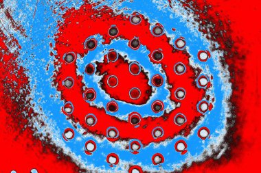 Soyut sanat duvar resmi. Modern, çağdaş sanat geçmişi