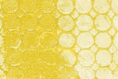 Kopya alanı olan soyut sarı desenli duvar