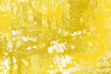 Kopya alanı olan soyut sarı desenli duvar