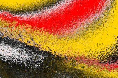 Soyut sanat duvar resmi. Modern, çağdaş sanat geçmişi