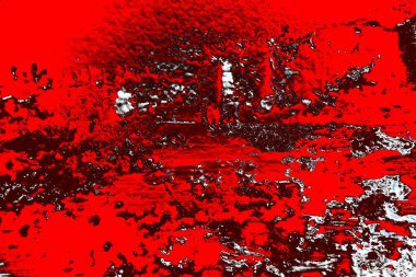 Soyut sanat duvar resmi. Modern, çağdaş sanat geçmişi