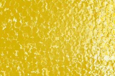 Kopya alanı olan soyut sarı desenli duvar