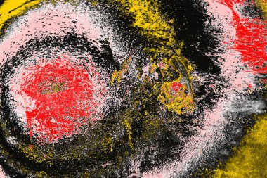 Soyut sanat duvar resmi. Modern, çağdaş sanat geçmişi