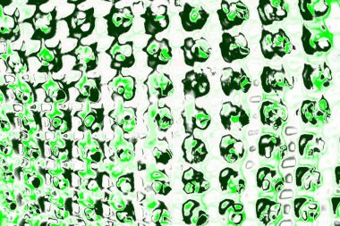 kopyalama alanı olan soyut yeşil desenli duvar