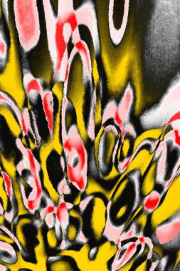 Soyut sanat duvar resmi. Modern, çağdaş sanat geçmişi