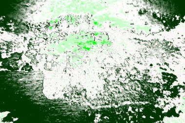 kopyalama alanı olan soyut yeşil desenli duvar