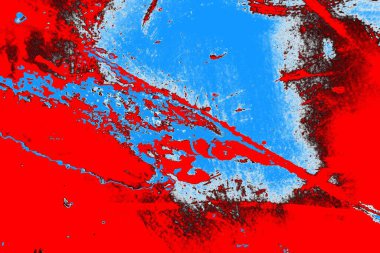 Soyut sanat duvar resmi. Modern, çağdaş sanat geçmişi