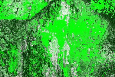 kopyalama alanı olan soyut yeşil desenli duvar