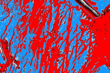 Soyut sanat duvar resmi. Modern, çağdaş sanat geçmişi