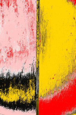 Soyut sanat duvar resmi. Modern, çağdaş sanat geçmişi