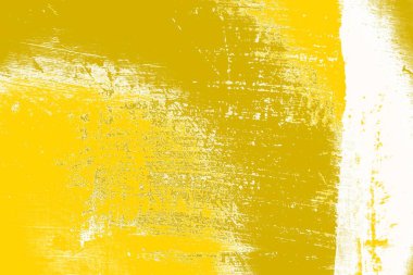 Kopya alanı olan soyut sarı desenli duvar