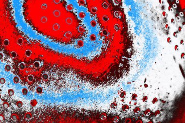 Soyut sanat duvar resmi. Modern, çağdaş sanat geçmişi