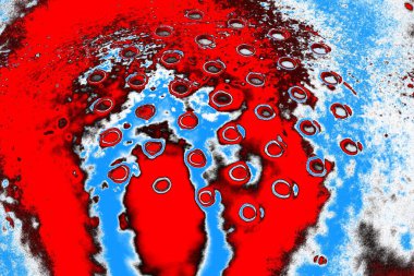 Soyut sanat duvar resmi. Modern, çağdaş sanat geçmişi