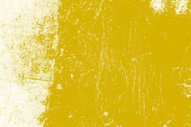 Kopya alanı olan soyut sarı desenli duvar