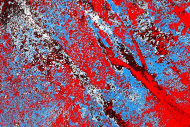 Soyut sanat duvar resmi. Modern, çağdaş sanat geçmişi