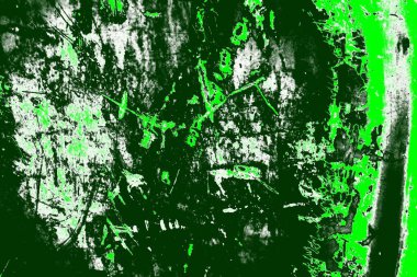 kopyalama alanı olan soyut yeşil desenli duvar