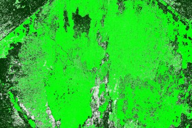 kopyalama alanı olan soyut yeşil desenli duvar