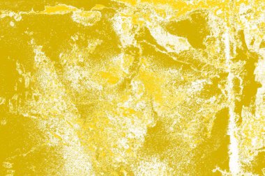 Kopya alanı olan soyut sarı desenli duvar