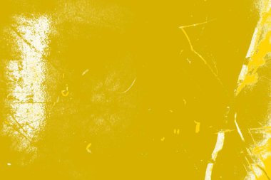 Kopya alanı olan soyut sarı desenli duvar