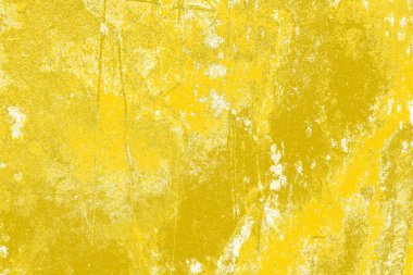 Kopya alanı olan soyut sarı desenli duvar