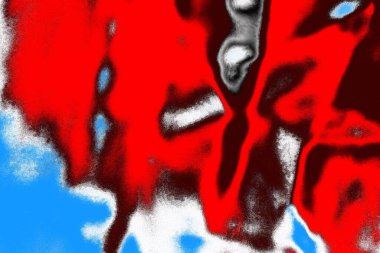 Soyut sanat duvar resmi. Modern, çağdaş sanat geçmişi