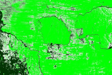 kopyalama alanı olan soyut yeşil desenli duvar