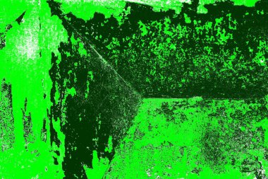 kopyalama alanı olan soyut yeşil desenli duvar