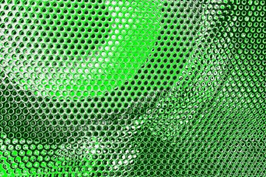 kopyalama alanı olan soyut yeşil desenli duvar