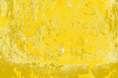 Kopya alanı olan soyut sarı desenli duvar