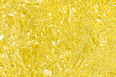 Kopya alanı olan soyut sarı desenli duvar