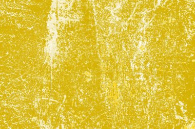 Kopya alanı olan soyut sarı desenli duvar