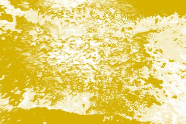 Kopya alanı olan soyut sarı desenli duvar