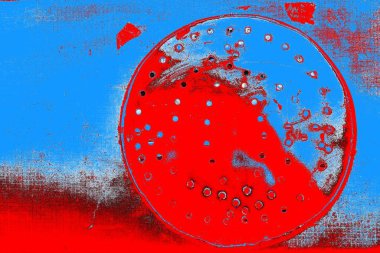 Soyut sanat duvar resmi. Modern, çağdaş sanat geçmişi