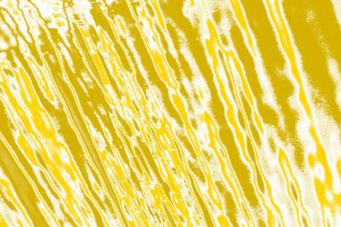 Kopya alanı olan soyut sarı desenli duvar