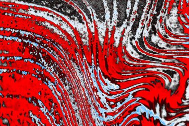 Soyut sanat duvar resmi. Modern, çağdaş sanat geçmişi