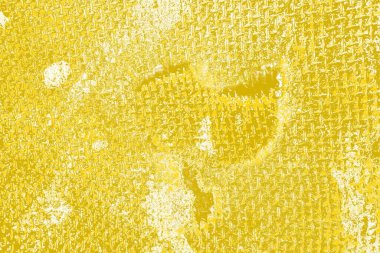 Kopya alanı olan soyut sarı desenli duvar