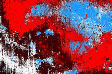 Soyut sanat duvar resmi. Modern, çağdaş sanat geçmişi