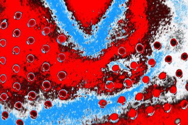 Soyut sanat duvar resmi. Modern, çağdaş sanat geçmişi