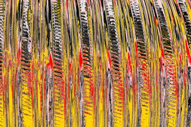 Soyut sanat duvar resmi. Modern, çağdaş sanat geçmişi